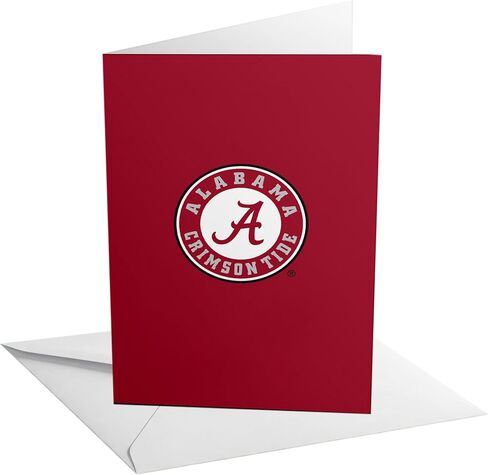 Desert Cactus The University of Alabama 5x7 Inch Greeting Card Crimson Tide Bama UA Single Folded Cardstock with Envelope Party Celebration Officially Licensed (5x7 Card A - Birthday) in Saudi Arabia