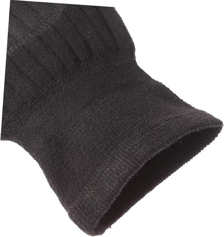 1pair Breathable Wool Knee Warmers Thicken Elastic Knee Pads for Men Women for Cold Weather Running Cycling Random Inner Fleece in Kuwait