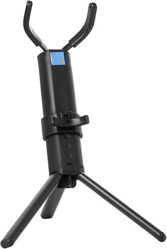 Adjusted Tenors Saxophone Stand Foldable Tripod Holder Saxophone Display Base for Saxophone Wind Instrument Accessory, Black in Saudi Arabia