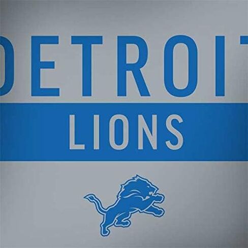 غلاف كمبيوتر محمول من Skinit متوافق مع Latitude 5520 - تصميم سلسلة الأداء NFL Detroit Lions Gray المرخص رسميًا in Saudi Arabia