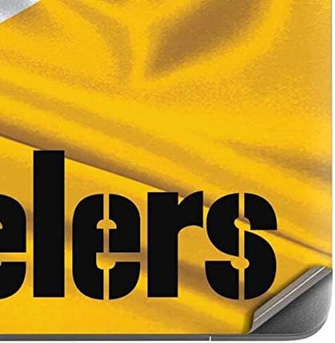 غلاف كمبيوتر محمول من Skinit متوافق مع جهاز MacBook Pro 13in (2020) - تصميم مرخص رسميًا من NFL Pittsburgh Steelers in Saudi Arabia