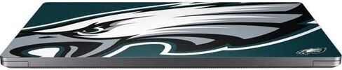 Skinit Laptop Decal Skin Compatible with Universal Laptop 14in (11.4 x 8.2in) - Officially Licensed NFL Philadelphia Eagles Large Logo Design in Saudi Arabia