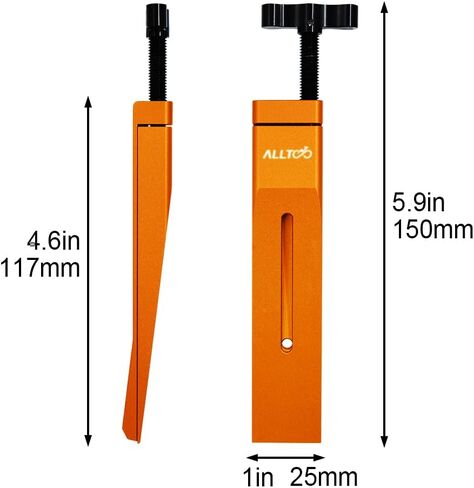 Brake Tool for Shimano and SRAM, Piston Press Tool for Brake Caliper, Hydraulic Disc Brake Caliper Piston Press Tool Compatible with All Brands, for Quick Brake pad Replacement in Saudi Arabia