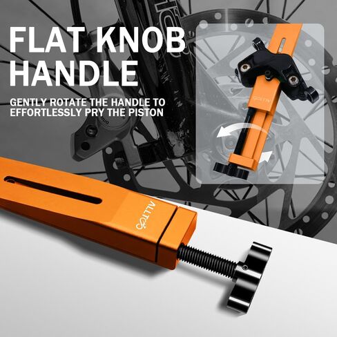 Brake Tool for Shimano and SRAM, Piston Press Tool for Brake Caliper, Hydraulic Disc Brake Caliper Piston Press Tool Compatible with All Brands, for Quick Brake pad Replacement in Saudi Arabia