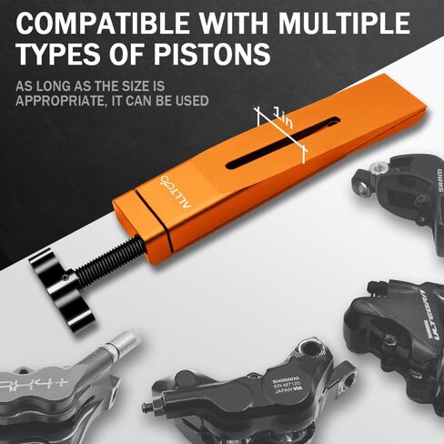 Brake Tool for Shimano and SRAM, Piston Press Tool for Brake Caliper, Hydraulic Disc Brake Caliper Piston Press Tool Compatible with All Brands, for Quick Brake pad Replacement in Saudi Arabia