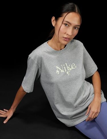 Nike Womens Sportswear Club Essentials T-Shirt (Nike Vine) in Saudi Arabia