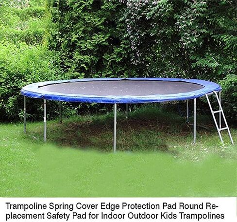 Trampoline Surround Pad Outdoor Trampoline Mattress, Trampoline Mattress Surrounding Foam Safety Guard Replacement Spring Cover Protect Garden Trampoline Replacement Mat in Saudi Arabia