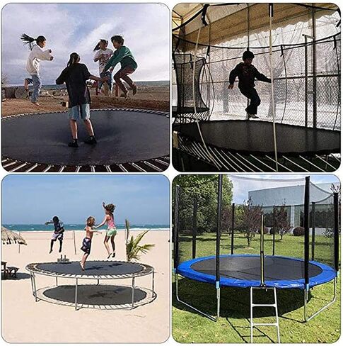 Trampoline Surround Pad Outdoor Trampoline Safety Mat Edge Spring Cover Fits Trampoline Mattresses 6-16 Feet, Waterproof, UV Resistant Trampoline Accessories in Saudi Arabia