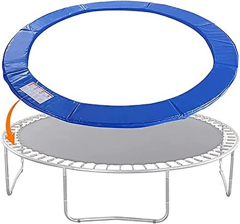 Trampoline Surround Pad Outdoor Replacement Trampoline Safety Mat Spring Cover, UV Resistant, Tear Resistant Edge Protection, Trampoline Protection Accessories in Saudi Arabia