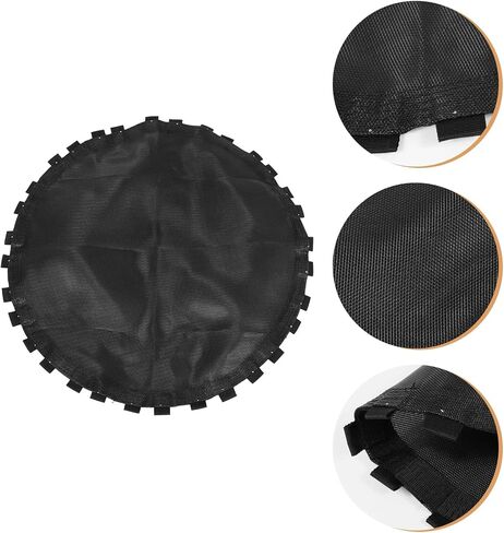 Trampoline Surround Pad Outdoor Trampoline Jumping Mat, Round Trampoline Replacement Jumping Mat, High Elastic Trampoline Mattress, Anti Uv,45in*0.93(36buckle,Black in Saudi Arabia