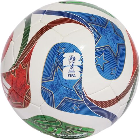 كرة adidas World Cup 2026 Pro Sala لكرة الصالات - FIFA Quality Pro، مخيطة يدويًا، منخفضة الارتداد، مثانة مطاطية، كرة قدم داخلية in Saudi Arabia