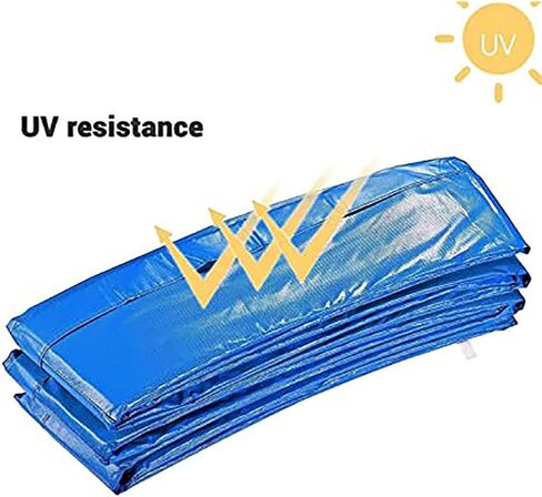 Trampoline Surround Pad Outdoor Trampoline Safety Mat, Waterproof Trampoline Edge Cover Spring Protector for Round Trampolines in Saudi Arabia