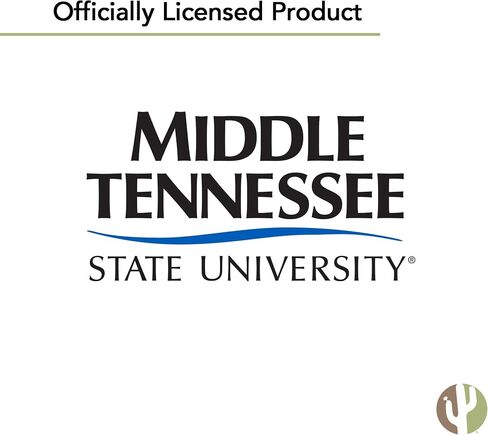 Desert Cactus Middle Tennessee State University WallStix Blue Raiders MTSU Removable Wall Sticker 11x17 Vinyl Decal Indoor Outdoor Use (Design A) in Saudi Arabia