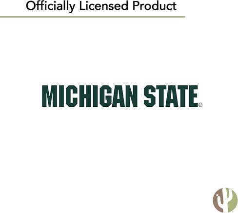 Desert Cactus Michigan State University WallStix Spartans MSU Removable Wall Sticker 11x17 Vinyl Decal Indoor Outdoor Use (Design A) in Saudi Arabia