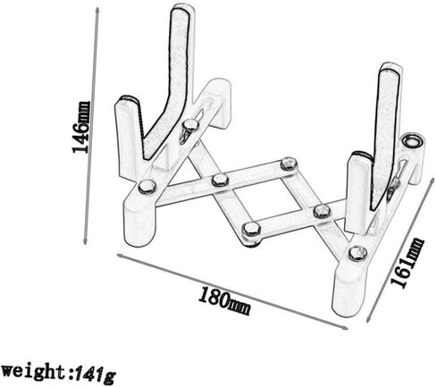 TOYANDONA Portable Foldable Violin Stand Professional Dark Red Floor Bracket for Musical Instruments Lightweight Design for and Installation Suitable for Violins and Fiddles in Kuwait