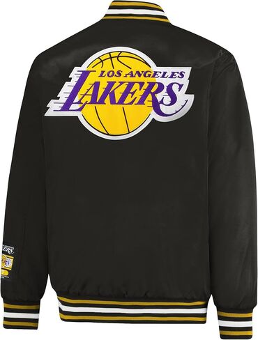 Ultra Game Men's NBA Official Smashing Records Satin Jacket in Saudi Arabia