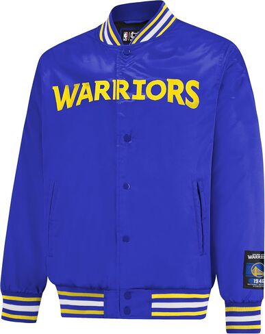 Ultra Game Men's NBA Official Smashing Records Satin Jacket in Saudi Arabia
