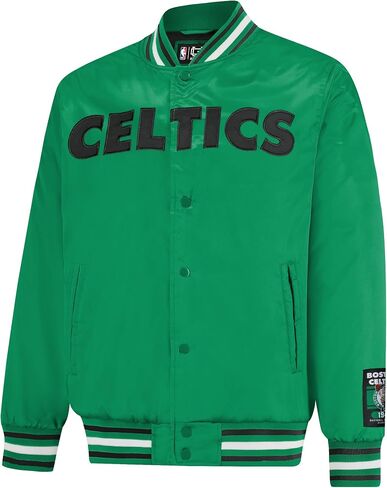Ultra Game Men's NBA Official Smashing Records Satin Jacket in Saudi Arabia