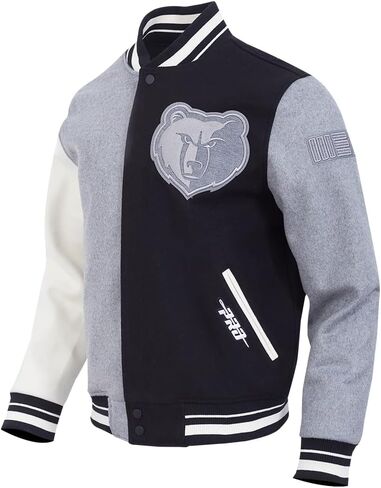 Pro Standard NBA mens Mens Nba Reverse French Terry Wool Varsity Jacket in Saudi Arabia
