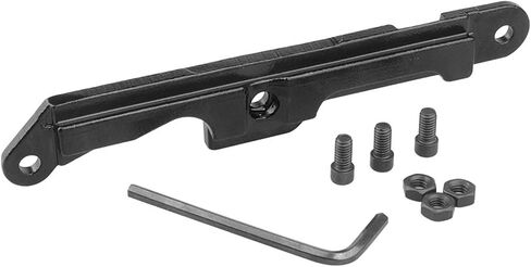 Side Scope Mount - Quick Detach Scope Mount Side Picatinny Rail Mount for Red Dot Sights Scopes - 20mm Standard Rail Mount in Saudi Arabia