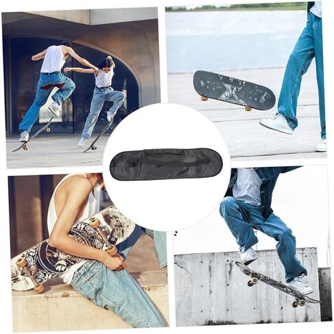 Yardwe 80CM Skateboard Bag Adjustable Shoulder Strap Portable Sling Pouch for Outdoor Sports Multi-Functional Skate Carrying Backpack for Men in Saudi Arabia
