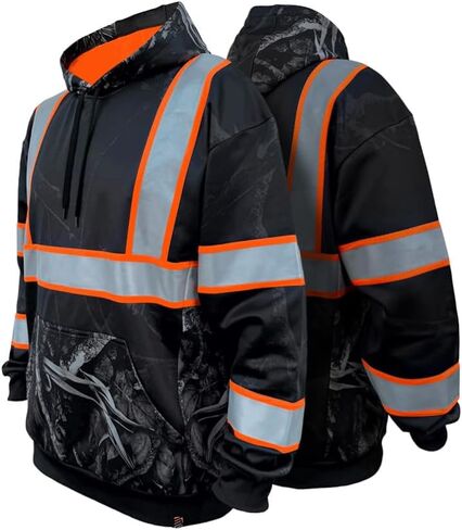أغطية رأس وسحابات للرجال من Safety Shirtz SS360 ANSI Type-O ورؤية محسنة برسومات خفية in Kuwait