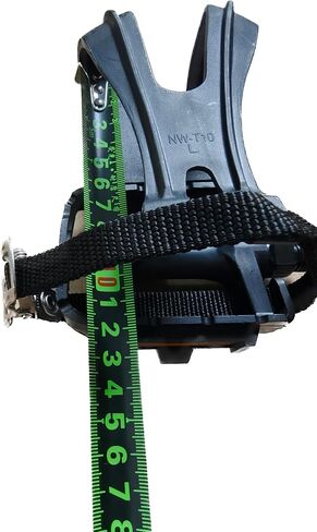 Large Exercise Bike Pedals - Oversized Non-Slip Platform for Spin Bikes & Indoor Cycling, 9/16" Universal Fit, Durable Replacement Pedals for Stationary Bikes in Kuwait