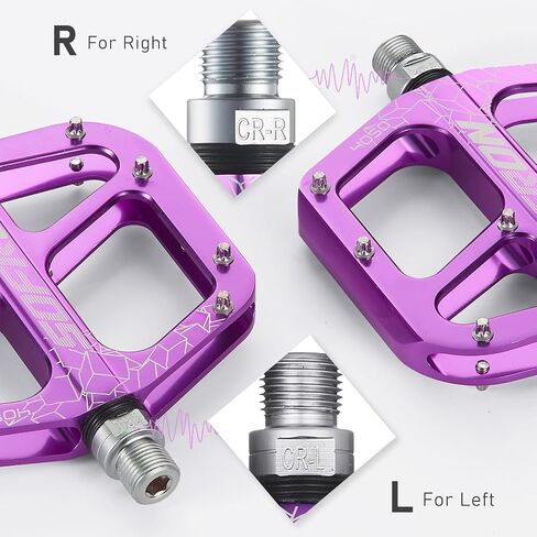 Lightweight Bike Pedals - Non-Slip Mountain and Road Bicycle Pedals for BMX in Saudi Arabia