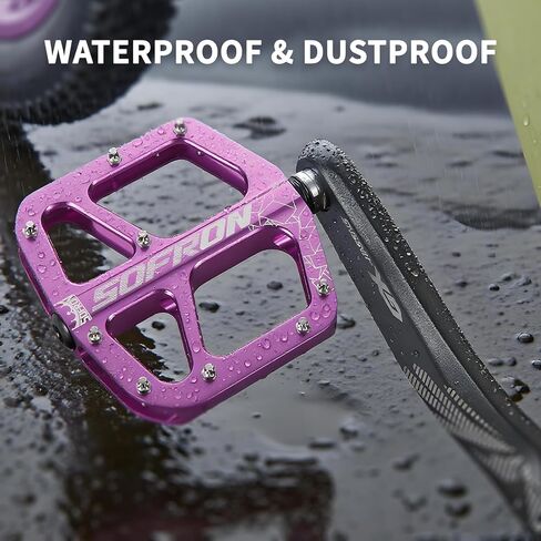 Lightweight Bike Pedals - Non-Slip Mountain and Road Bicycle Pedals for BMX in Saudi Arabia