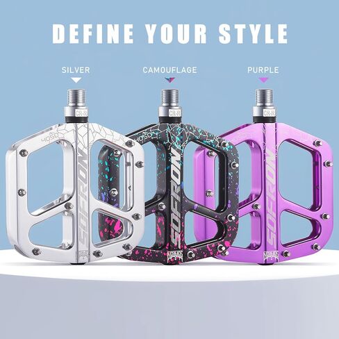 Lightweight Bike Pedals - Non-Slip Mountain and Road Bicycle Pedals for BMX in Saudi Arabia