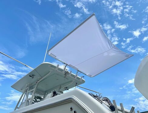 7 × 6 أبيض SS200 حامل قضيب مزدوج ستيرن قارب مركز وحدة التحكم ظل الشمس in Kuwait