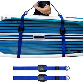 KOETSU Paddle Board Strap-Adjustable SUP Carry Straps, Padded Shoulder Strap with Hook for Kayak/Paddle Board/Surfboard in Kuwait