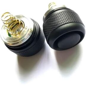 Pack of 2 Original Flashlight Tailcap Click ON/Off Switch for Ultrafire WF-502B/A/C/D in Saudi Arabia