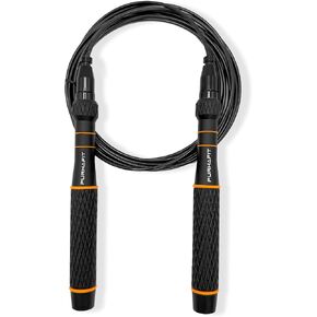 Jump rope, Adjustable Speed Jump Rope LYRA – 360° Ball Bearings, Steel Cable, Ergonomic Aluminum Handles, Carry Bag & Extra Cable – Ideal for CrossFit, HIIT, Fitness & Double Unders in Saudi Arabia