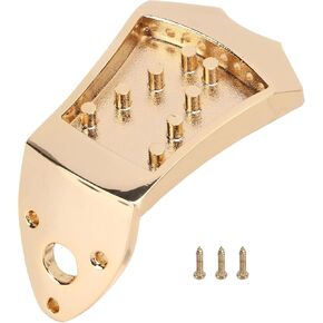 Mandolin Tailpiece, Metal Bridge Replacement, Musical Instruments Accessories, for instrument repair, instrument customization, musician use in Kuwait