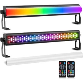 LED Stage Pixel Light Bar, 2Pack 40W 108LEDs RGB Wash Light Bar, DJ Lights Bars with Detachable Cover Sound Activated DMX Control for Event Stage Club Church Party Wedding Concert Dance in Saudi Arabia