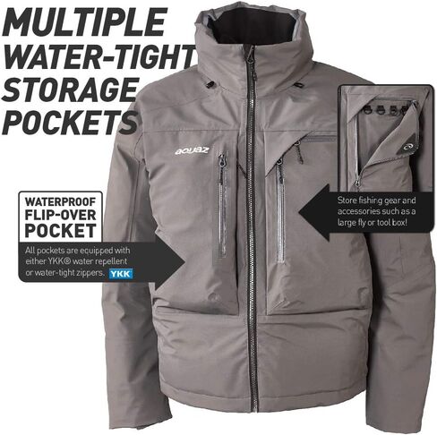 Aquaz Trinity Wading Jacket, Waterproof Heavy Duty Breathable Wading Jacket in Saudi Arabia