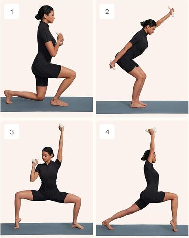 دمبل BetterMe Sculpt - زوج من أوزان اليد من النيوبرين بوزن 2.2 رطل - أوزان ناعمة غير قابلة للانزلاق للنساء - البيلاتس المدمجة والبار والدمبل للتمرين المنزلي in Kuwait