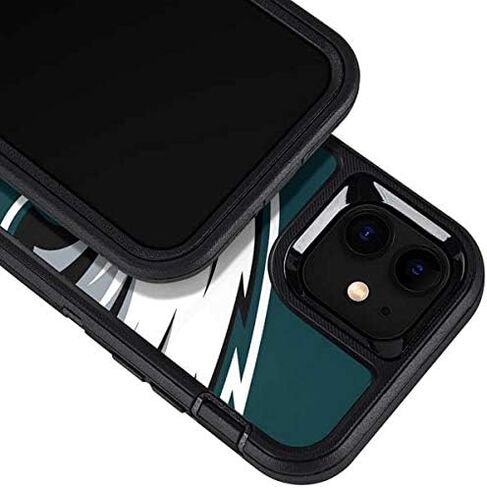 Skinit Decal Phone Skin Compatible with OtterBox Defender Pro Case for iPhone 12 - Officially Licensed NFL Philadelphia Eagles Large Logo Design in Saudi Arabia