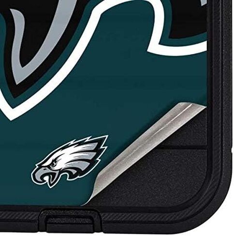 Skinit Decal Phone Skin Compatible with OtterBox Defender Pro Case for iPhone 12 - Officially Licensed NFL Philadelphia Eagles Large Logo Design in Saudi Arabia