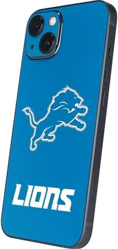 Skinit Phone Decal Skin Compatible with iPhone 14 - Officially Licensed NFL Detroit Lions Distressed Design in Saudi Arabia