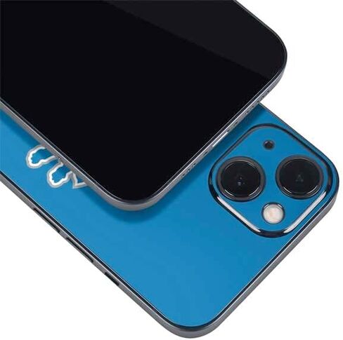 Skinit Phone Decal Skin Compatible with iPhone 14 - Officially Licensed NFL Detroit Lions Distressed Design in Saudi Arabia