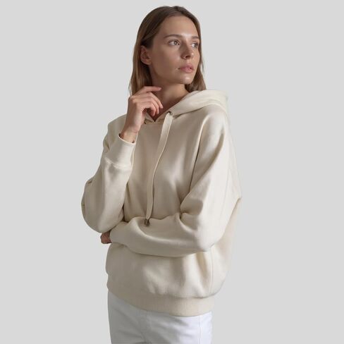 Women's 100% Merino Wool Long Sleeve,Casual Outdoor Performance, Sof t Hoodie Sweater in Saudi Arabia