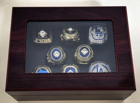 CLASSIC SERIES L#A 1955-2024 8-Times CHAMPIONSHIP RING DODGERyes #Rarity Luxury تذكارية رياضية تفاصيل المعجبين هدية فائقة - المجد اجمع مناسبات المهرجانات المختلفة مع صندوق خشب الصندل in Saudi Arabia