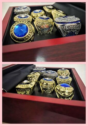 CLASSIC SERIES L#A 1955-2024 8-Times CHAMPIONSHIP RING DODGERyes #Rarity Luxury تذكارية رياضية تفاصيل المعجبين هدية فائقة - المجد اجمع مناسبات المهرجانات المختلفة مع صندوق خشب الصندل in Saudi Arabia
