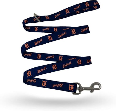 Rico Industries MLB Detroit Tigers Pet LeashPet Leash Size S/M, Team Colors, Size S/M in Saudi Arabia