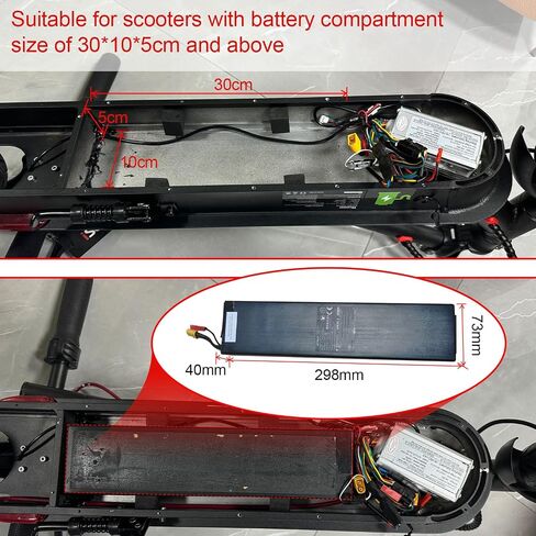 36V 7.5AH Electric Scooter General Battery Replacement for iScooter i9 Isinwheel S9/S9PRO/S9MAX Electric Scooters, Compatible with VOLPAM 5th Wheel v30 pro Scooters in Kuwait
