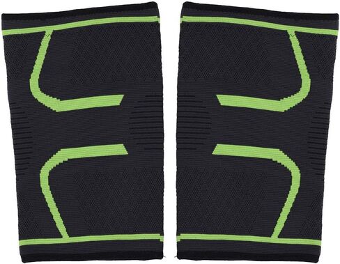 Knee Support Fitness Running Cycling Braces Kneepad Sport Gym Knee Pad Elastic Nylon M L XL Black Light Green Red Light Blue Orange (M) in Saudi Arabia