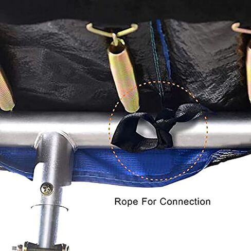 Trampoline Surround Pad Outdoor Trampoline Safety Mat, Replacement Spring Cover, UV Resistant, Ripstop Edge Protection in Saudi Arabia