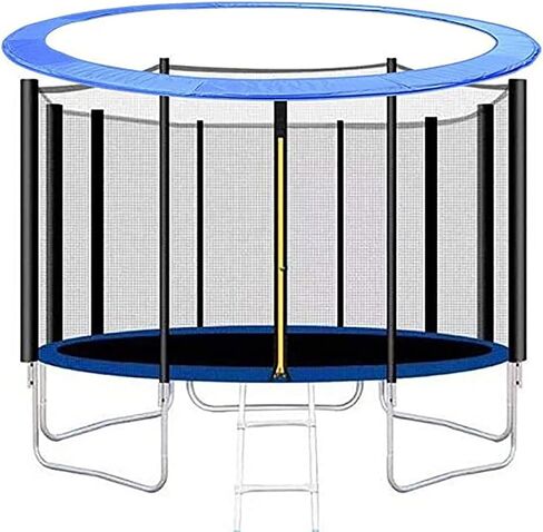 Trampoline Surround Pad Outdoor Trampoline Safety Mat, Trampoline Edge Protector, Garden Trampoline Spring Cover Protector Foam Pad Crash Enclosure Trampoline Accessories Kids Gift in Saudi Arabia